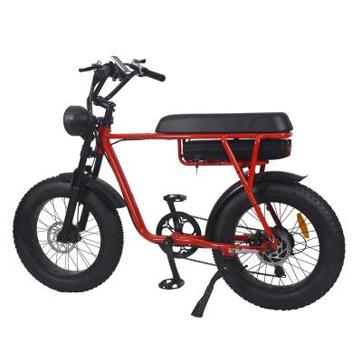 China Aluminum Alloy 48V500W Rear Hub Motor Electric Bike LCD Display E Bike For Man Out Door Use for sale