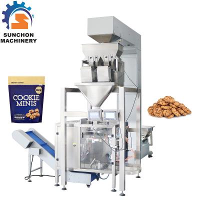 China Automatic 304ss Food Biscuit Biscuits Pre-made Bag Doypack Filling Packaging Packing Machine China for sale