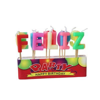 China 15pcs Flame for Spain Birthday Cake Novelty Candles for sale