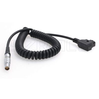 China 6 Pin Female to Anton D Tap Coiled Power Cable for Red Epic Scarlet Z6pin-dtap-ttc for sale