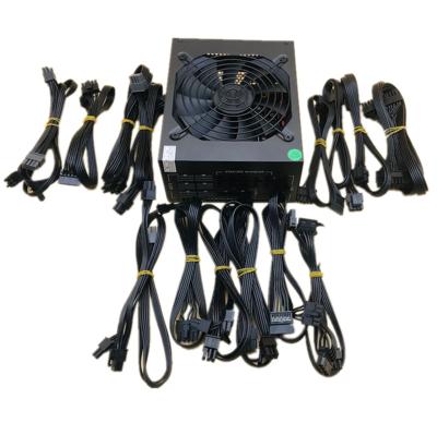 China Multi Whole Graphics Card Desktop Power Supply Support 8 GPU Module Power Supply Unit W 2000W Desktop Computer Power Supply for sale