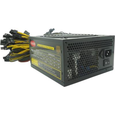 China 8 Desktop Graphics Card Power Supply 2000W 1800W 2200W 2400W 2600W Power Supply Desktop Unit for sale