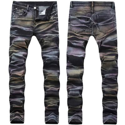 China Fade Proof Mens Jeans Bangladesh Custom Color Denim Work Trousers for sale