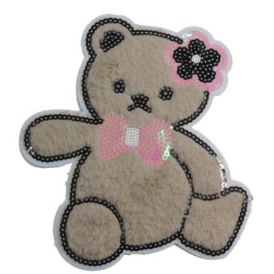 China New Design Patches Chenille Custom Embroidery Animal Patches Iron On Patch For Clothing Applique for sale