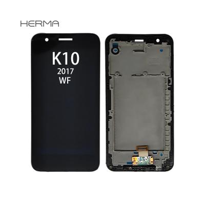 China Wholesale Original Light Mobile LCD Display For LG K10 2017 WF Touch Screen Digitizer K10 for sale