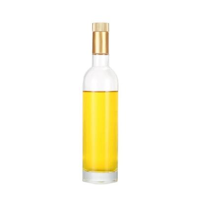 China Professional Food Manufacturing Quality Round And Square 500ml Empty Olive Oil Bottle for sale