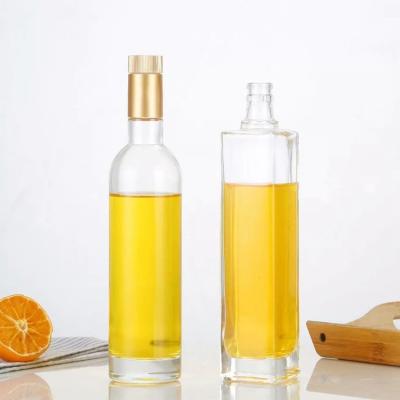 China Food Guaranteed Suitable Quality Price Popular Product Wholesale Empty Olive Oil Glass Bottle for sale