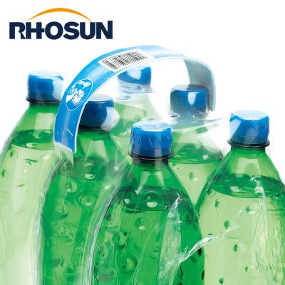 China Waterproof Drink Carry Handle Tape Shrink Film Package Handle for sale