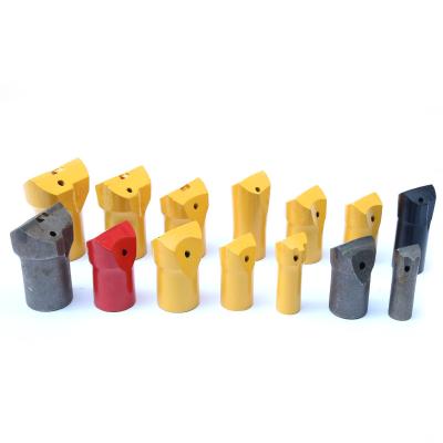 China Building Material Shops Y001 Tungsten Carbide Tapered Connection Chisel Bit Tapered Blade Bit Rock Bit For Quarrying for sale