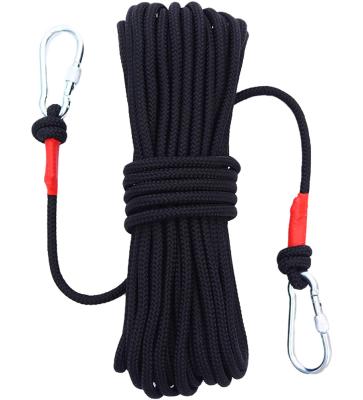 China Customized durable high strength fall protection safety rope pe nylon safety rope aerial work safety rope for sale