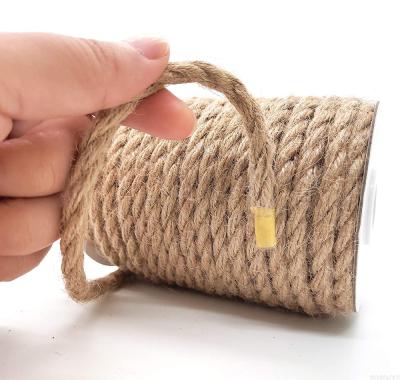 China Natural Hemp Rope Jute Rope High Quality Sisal Rope For DIY Party Wedding Gift Wrapping Yarn Christmas Decoration for sale