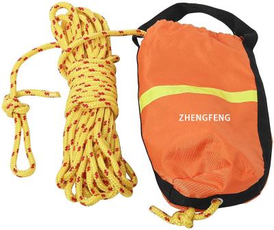 China Durable Outdoor Water Rope PP Lifeguard Rope Water Rescue Floating Rescue Rope For Rescue for sale