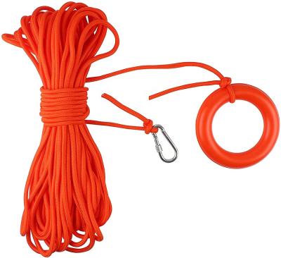 China Durable High Quality Rescue Rope Marine Lifesaving Rope Floating Water Uhmwpe Reflective Floats Reling for sale