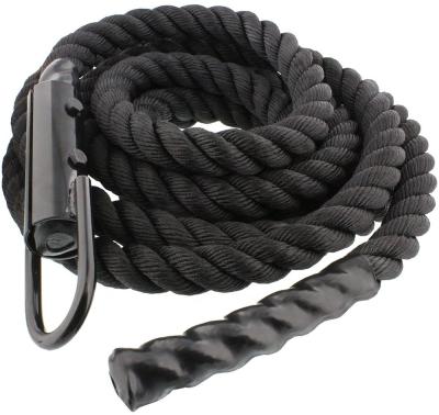 China High Density Heavy Weighted Weighted Exercise Grip Training Workout Battle Rope For Work Wrestling Outings Climbing Battle Rope for sale