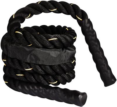 China Durable 30ft 40ft 50ft Gym Jump Rope Battle Exercise Training Heavy Ropes for sale