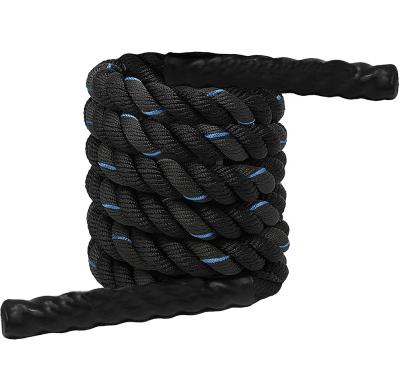 China Durable 30ft 40ft Gym Training Exercise Battle Rope Attacking Jump Rope 50ft Heavy Ropes for sale