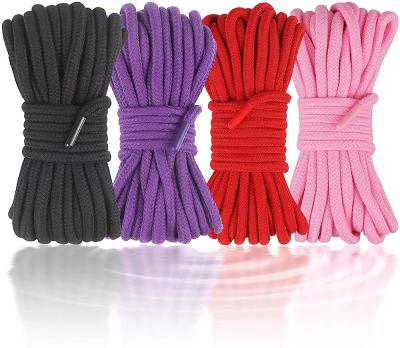 China Sustainable Natural Color Custom Packing Pure Cotton Rope Bulk With 3 Strand Twist Structure 2mm-20mm Cotton Rope for sale