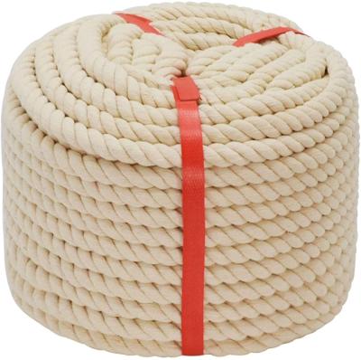 China Sustainable Cotton 2mm-10mm Material 100% Cotton Rope Factory Price Sale for sale