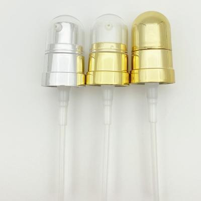 China Non Spill Guaranteed Quality Unique Pump Lotion Pump Spray Cap Spray Pump Cap Aluminum Foil for sale