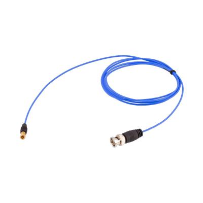 China Electronic BNC to M5/L5 10-32UNF High Temperature and Acceleration Sensor Connector Low Noise Vibration Test Cable for sale