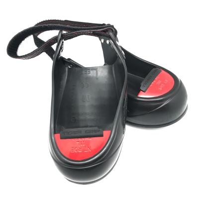 China Safety Toe Slip Brand Heavy Duty Safety Shoes Covers Rubber Overshoes For Visitors for sale