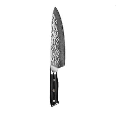 China Sustainable Chef Knife 8 Inch VG10 Best Quality Japanese Super High Carbon Steel Damascus 67 Layer Stainless Steel Chef Knife for sale