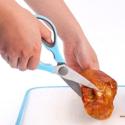 China Kitchen Sissors Kitchen Shears and Stainless Steel Scissors for Herbs Chicken Meat and Vegetables for sale