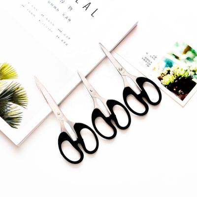 China Scissors Plastic Handle Scissors Stainless Steel Office Shear Paper Cut Scissors Hand Craft Student Helper Household Accessories for sale