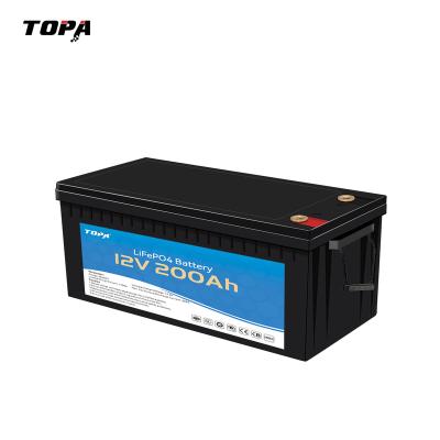 China New Lifepo4 12.8v 200ah Lifepo4 Prismatic Lithium Ion Batteries Energy Storage TOPA 2022 System Battery For Energy System for sale