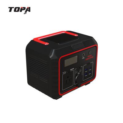 China TOPA 300W 14.8v Input Bank 10000mah Larger 296Wh Portable Home Solar Power Station for sale