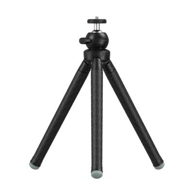 China Apexel JJ09 Lightweight Portable Extendable Black 110cm Extendable Tripod for Mobile Lens, Cameras, Phones for sale