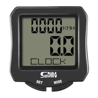 China MTB road bike with spokes ebike wired bicycle computer multi function lcd display screen waterproof bicycle cycle tachometer bike computer for exercise for sale