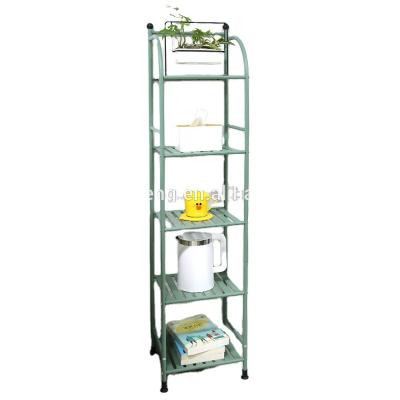 China Viable Movable and Occupying Space, 5-Layer Storage of Plants and Sundries, Green Plant Flower Shelf for sale