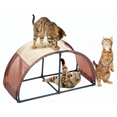 China Sustainable Foldable Portable Cat And Dog Riding And Playing Pet Crawling Frame for sale