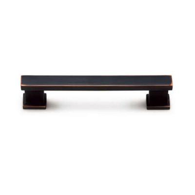 China Modern Popular Design Cabinet Drawer Handle Black Sideboard Handles Knobs for sale