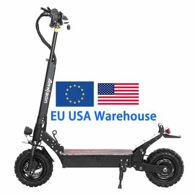 China Unisex High Speed ​​Scooters 2400W/3600W Fat Tire Escooter Two Wheels Powerful Adults Folding Electric Scooter for sale