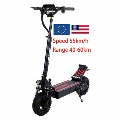 China Free shipping USA 11inch fat tire 2500W 48V 16ah long range 55kmh electric scooter unisex electric scooty escooter scooters for sale