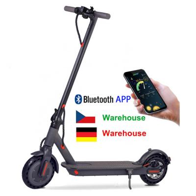 China Dropshipping E-scooter 8.5inch Solid Tire 350W Two Wheel Unisex Folding Electric Scooter EU UK Warehouse for sale