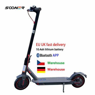 China Scuter Electric EU Electric Scooter Unisex 8.5inch 350W 10.4ah Folding Long Range Electric Scoter Scooter Adults for sale