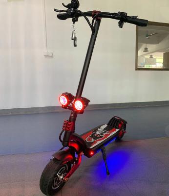 China Double Drive 3200W Escooter F&R Double Suspension Hydraulic Fast Fat Tire Adults Unisex Electric Scooter With Seat for sale