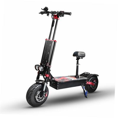 China Super Fast Dual Motor Unisex Electric Scooter 6000W 43Ah Max Speed ​​85km/h 13 Inch Folding E Scooter for sale