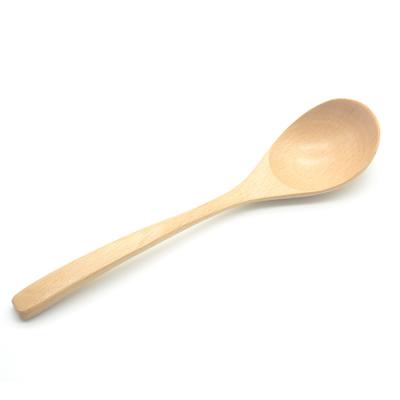 China Sustainable Japan Long Stem Square Handle Private Label Wooden Spoon for sale