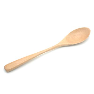 China Long Tea Sustainable Cute Small Coffee Powder Wooden Spoon for sale