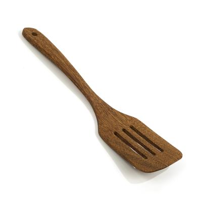 China Sustainable Frying Utensil Multifunctional Wooden Spatula For Kitchen Use for sale