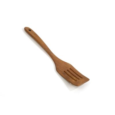 China Pure good quality portable high temperature resistance cook handcraft long-term non-toxic natural wood grain spatula for sale