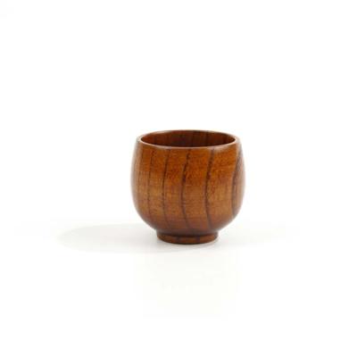 China China Factory Direct Selling Sustainable Fiber All-Season Small Wooden Tea Cup for sale