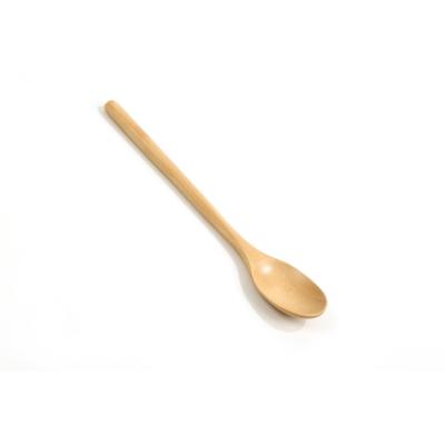 China Wholesale Natural Sustainable Wood Grain Lotus Portable Biodegradable Wooden Spoon Small for sale