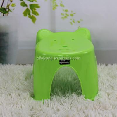 China Factory Direct Selling Stackable Cute Bear Shape Plastic Stool for sale