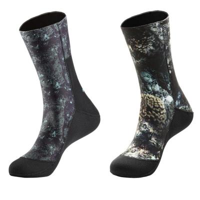 China Non Slip 3mm Non Slip Neoprene Diving Socks Long Dive Socks Non Slip Boots for sale