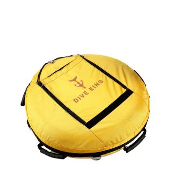 China Customized Oxford Cloth Waterproof 304 Steel Inflatable Diving Buoy With Logo 1680D Oxfor Cloth for sale